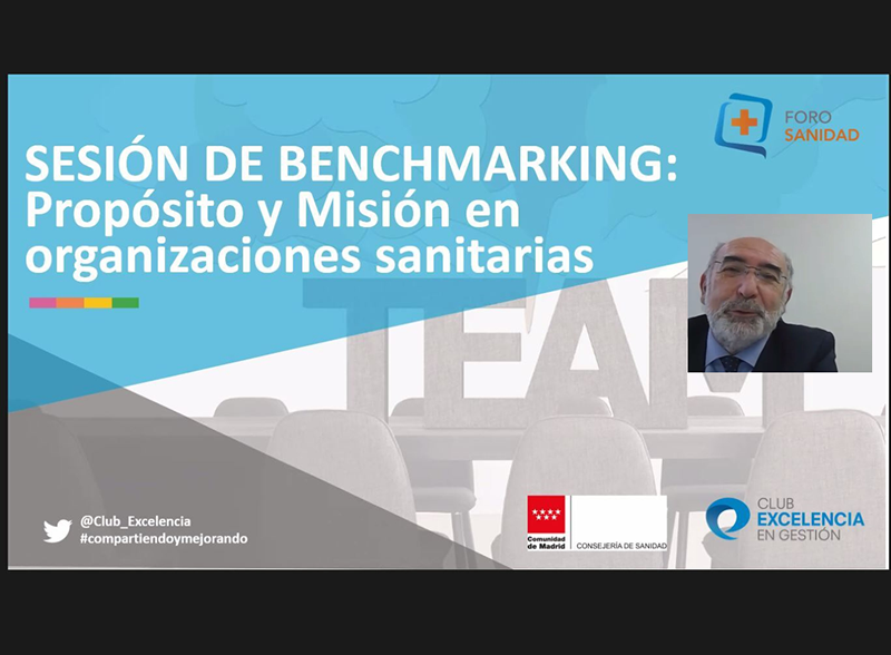 Sesión de Benchmarking: Propósito y Misión en organizaciones sanitarias