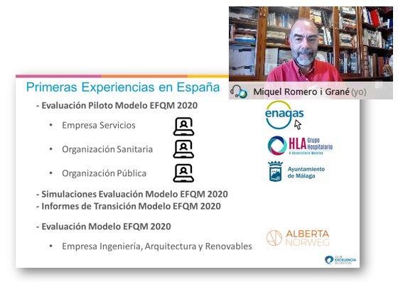 01 Experiencia de Evaluación con el Modelo EFQM 2020 en una Organización Sanitaria