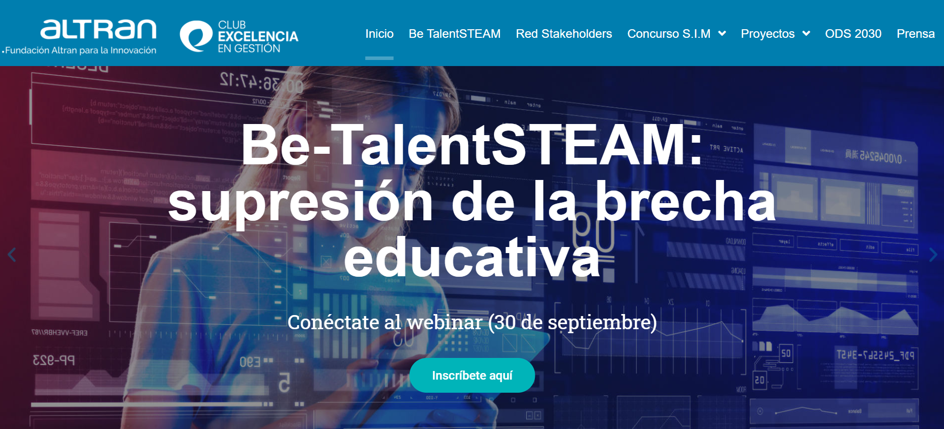 Mesa redonda Be TalentSTEAM: Supresión de la brecha educativa