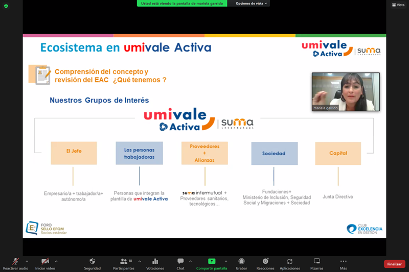 Foro Sello EFQM - Socios Estándar: Definición y gestión del Ecosistema