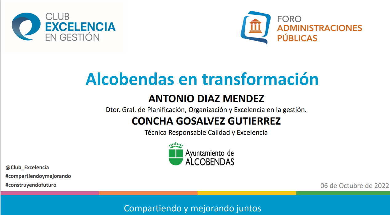 05 Foro de Administraciones Públicas: Integración de la innovación en la Gestión