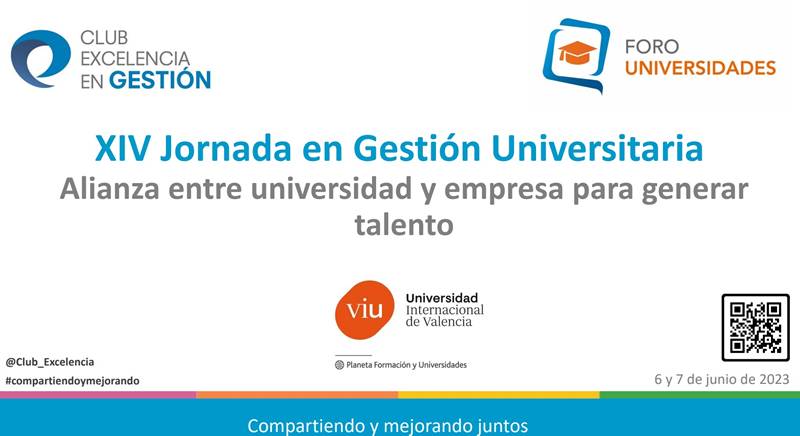 XIV Jornada en Gestión Universitaria: Alianza entre universidad y empresa para generar talento