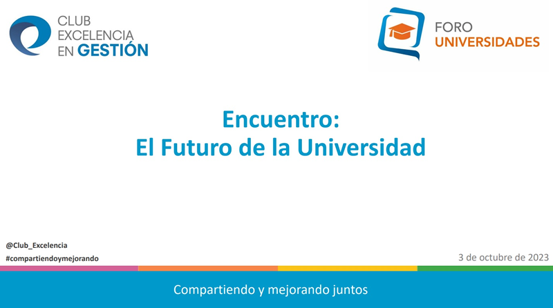 Webinar: El Futuro de la Universidad