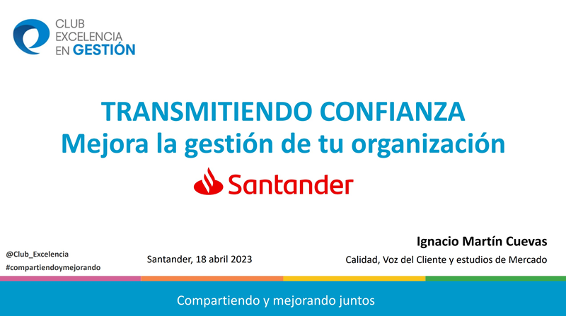 Transmitiendo confianza: Mejora la gestión de tu organización