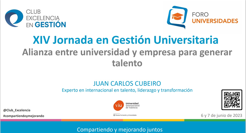 XIV Jornada en Gestión Universitaria: Alianza entre universidad y empresa para generar talento