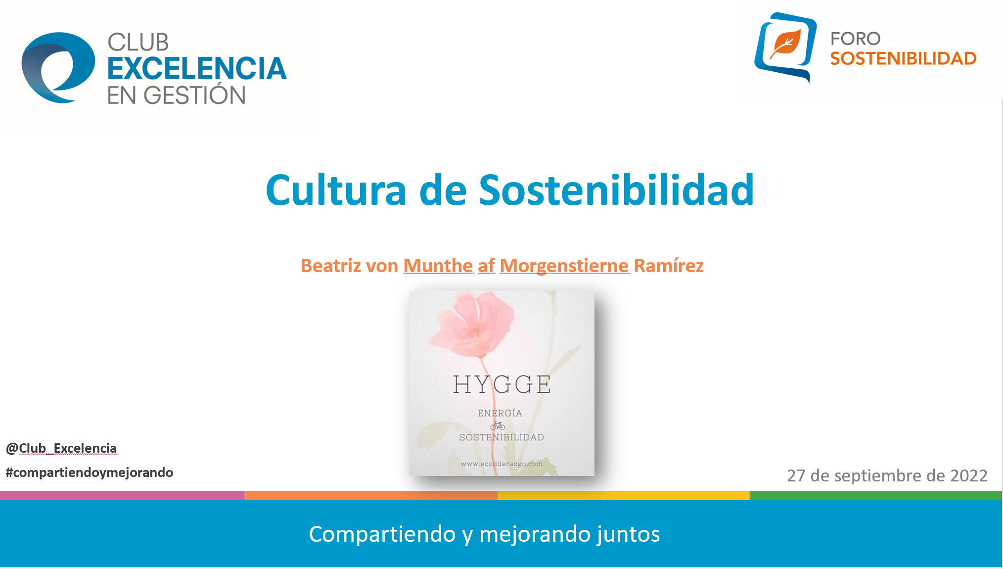 Foro Sostenibilidad: La cultura de sostenibilidad