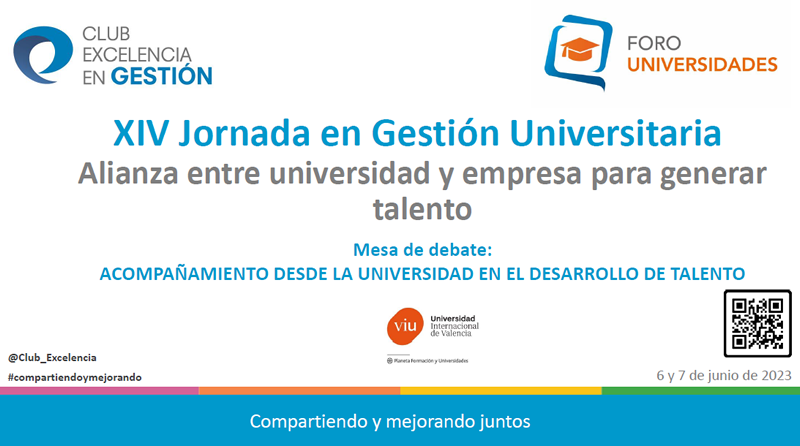 XIV Jornada en Gestión Universitaria: Alianza entre universidad y empresa para generar talento