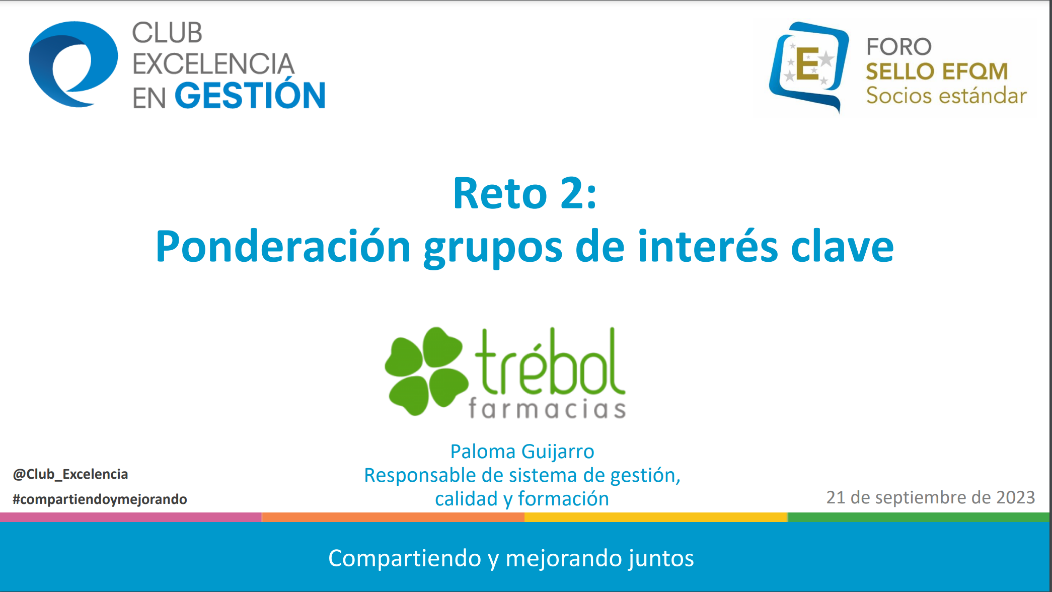 3 Reto 2 Ponderación grupos de interés clave- FARMACIAS TREBOL