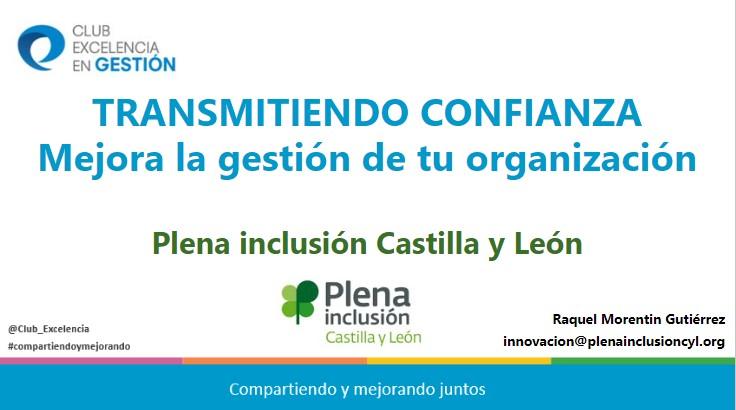 Transmitiendo confianza: Mejora la gestión de tu organización (Valladolid)