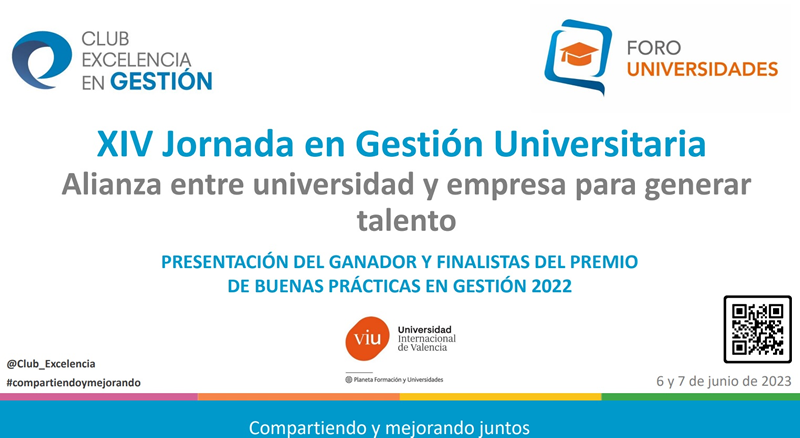 XIV Jornada en Gestión Universitaria: Alianza entre universidad y empresa para generar talento