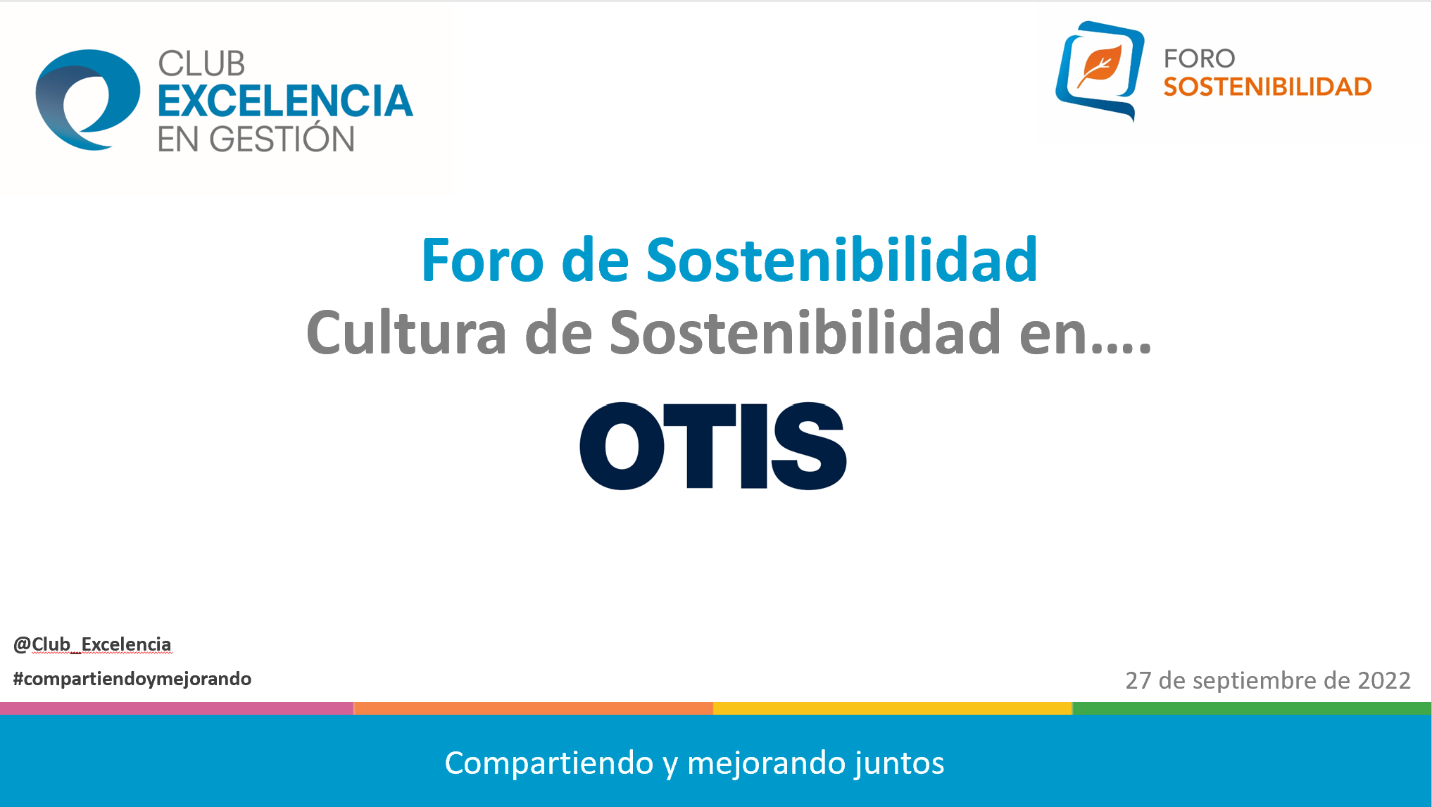 Foro Sostenibilidad: La cultura de sostenibilidad