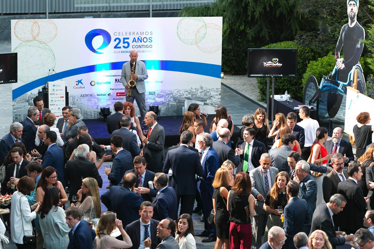 Celebración con los Socios del 25 Aniversario del Club Excelencia en Gestión