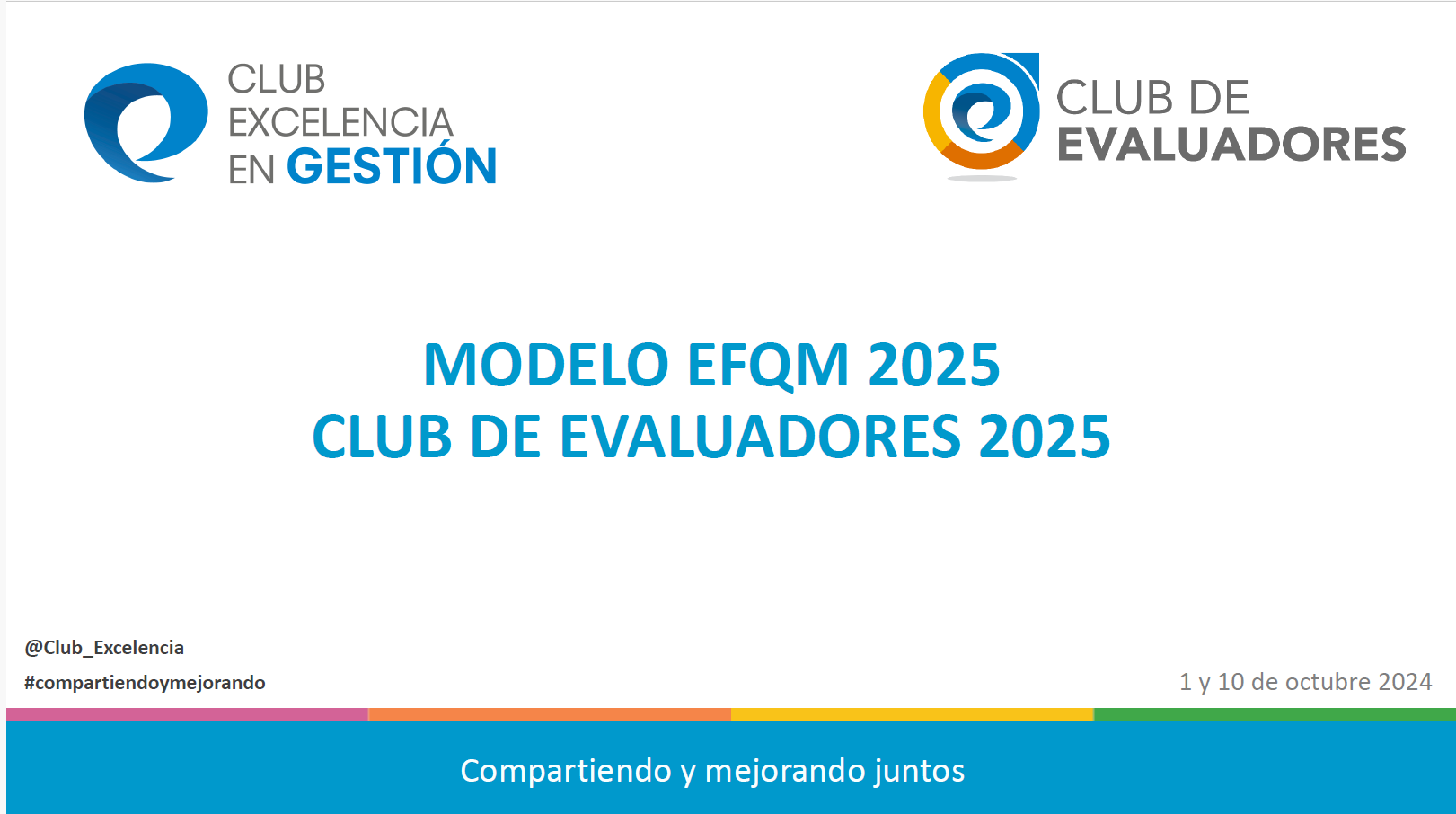 Modelo EFQM 2025. Club de Evaluadores