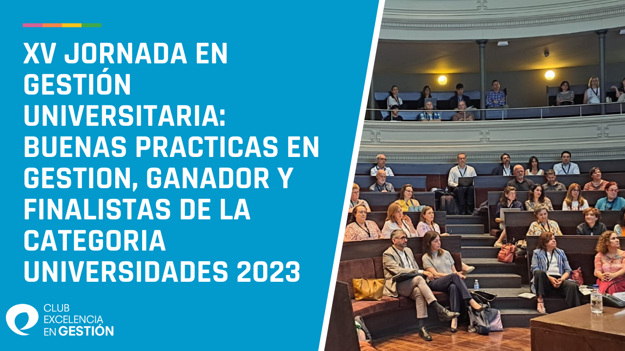 XV Jornada en Gestión Universitaria bbpp 2023