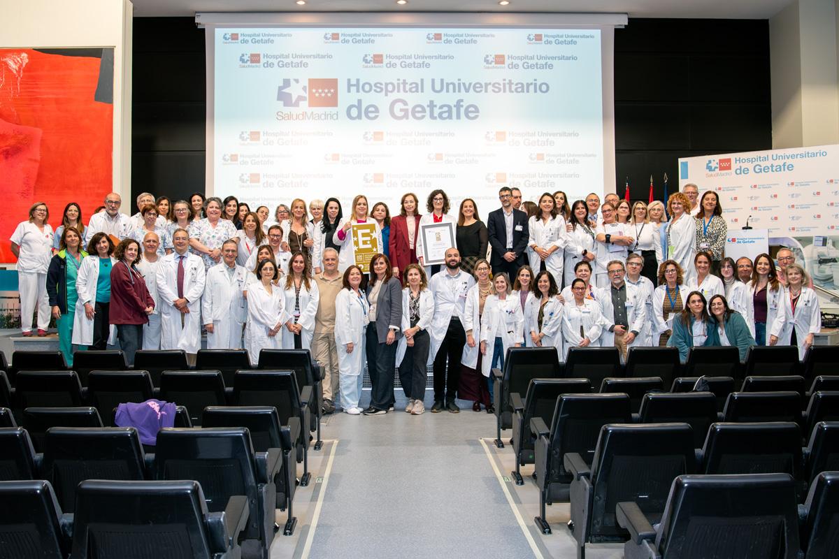 Sello EFQM 600 Hospital de Getafe 2026