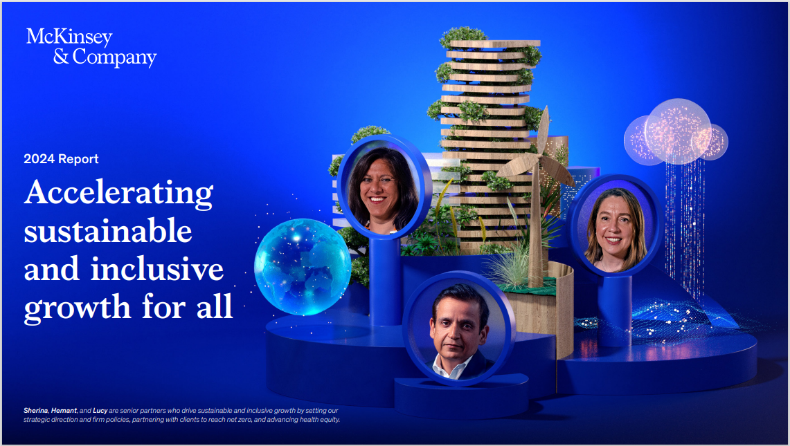 Accelerating sustainable