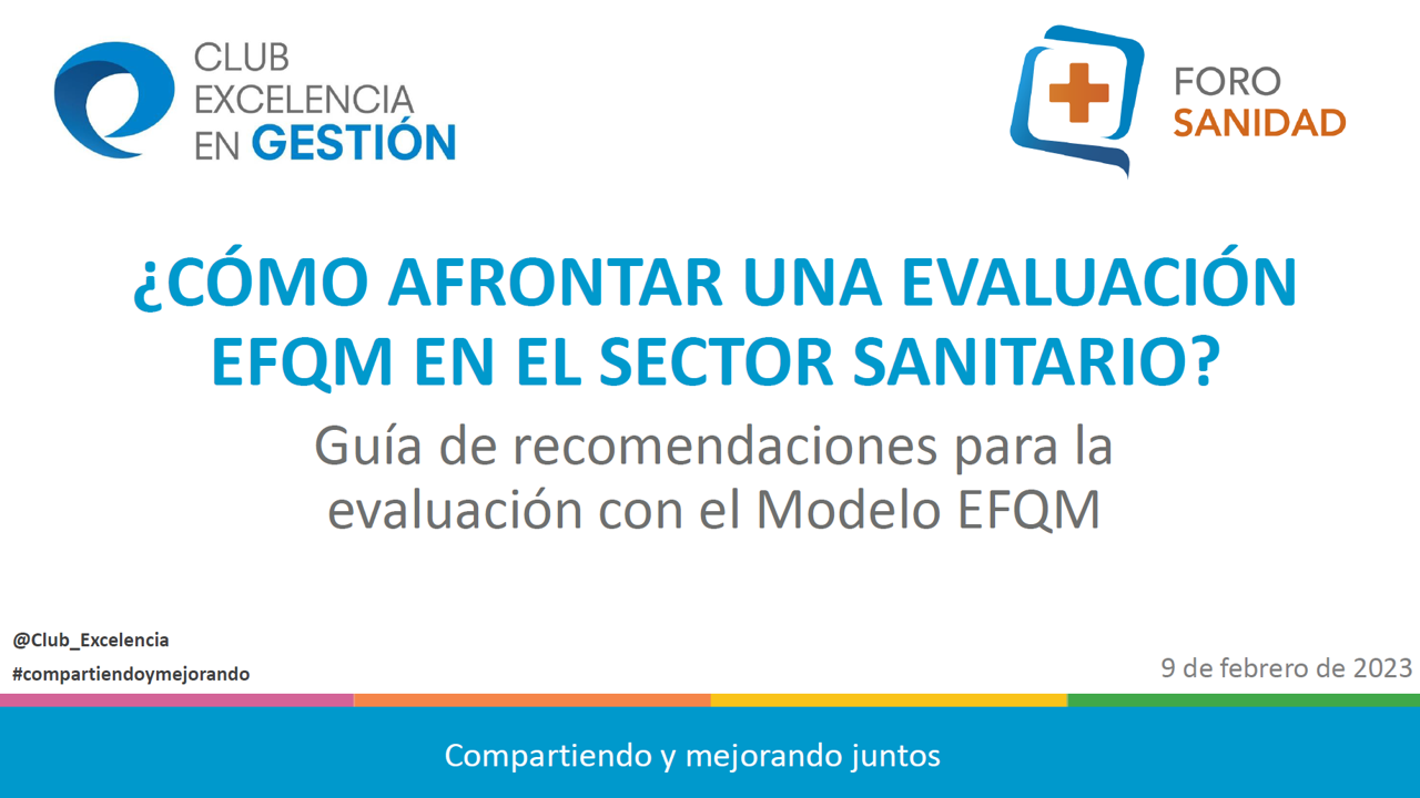 Afrontar una Evaluacion en el sector sanitario web