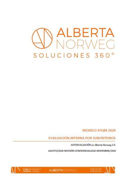 Memoria EFQM – Alberta Norweg – 2020