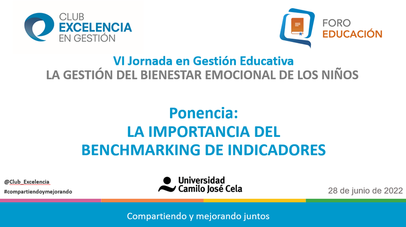 VI Jornada de excelencia en gestión educativa