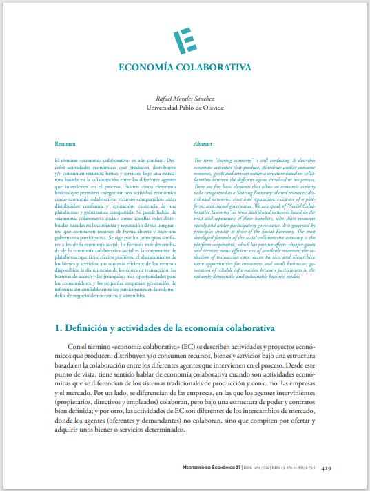 Economía colaborativa