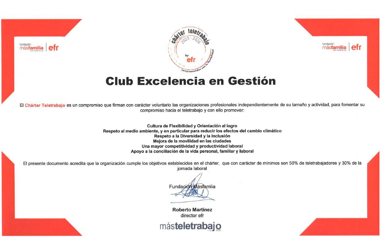 certificado efr charter teletrabajo CEG2023