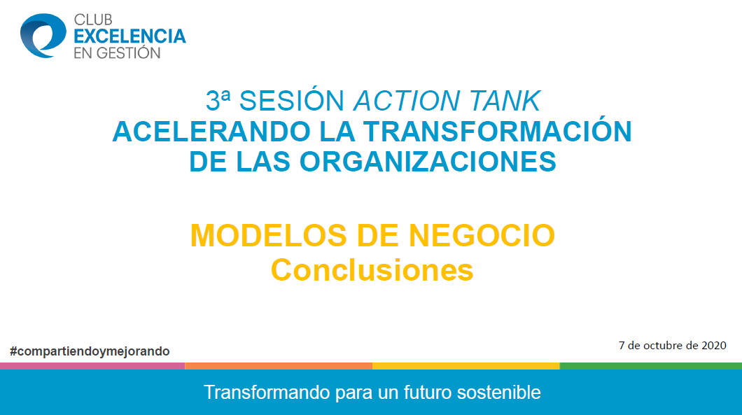 3ª sesión. Action Tank para acelerar la transformación de las organizaciones