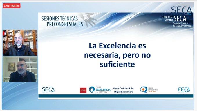 CEG en I Congreso Virtual de la SECA