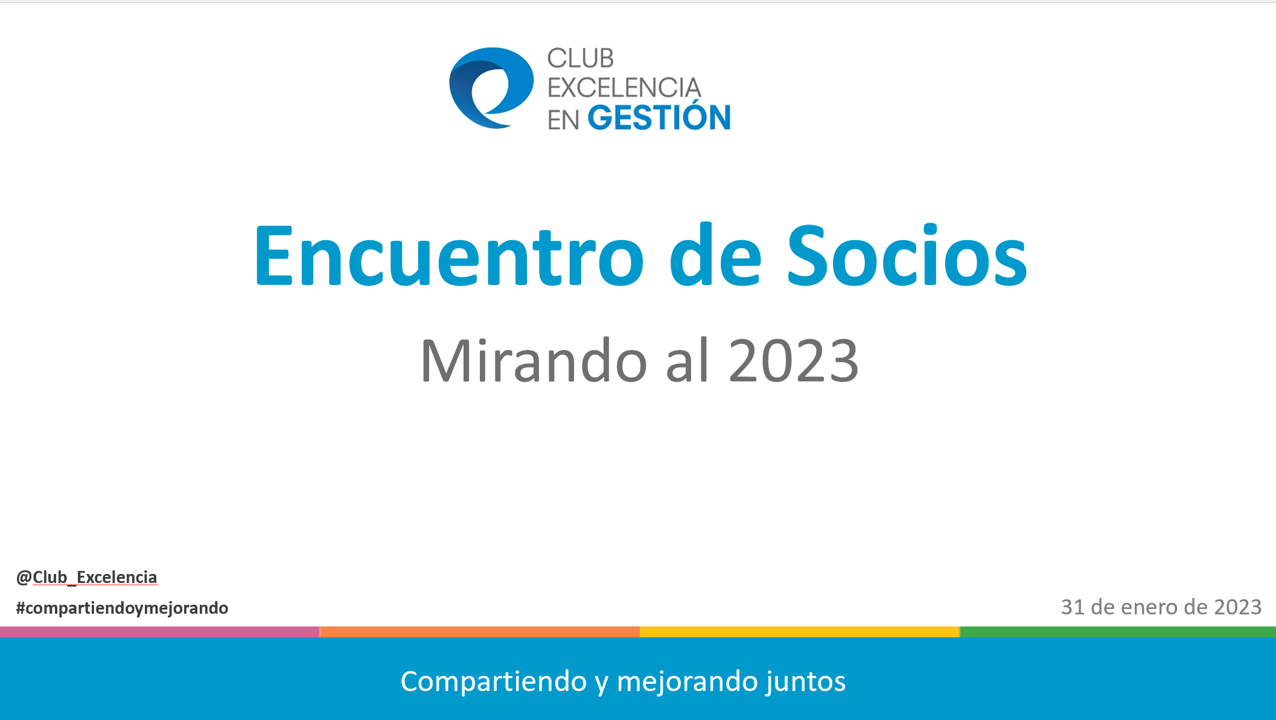 Encuentro de Socios: Mirando al 2023