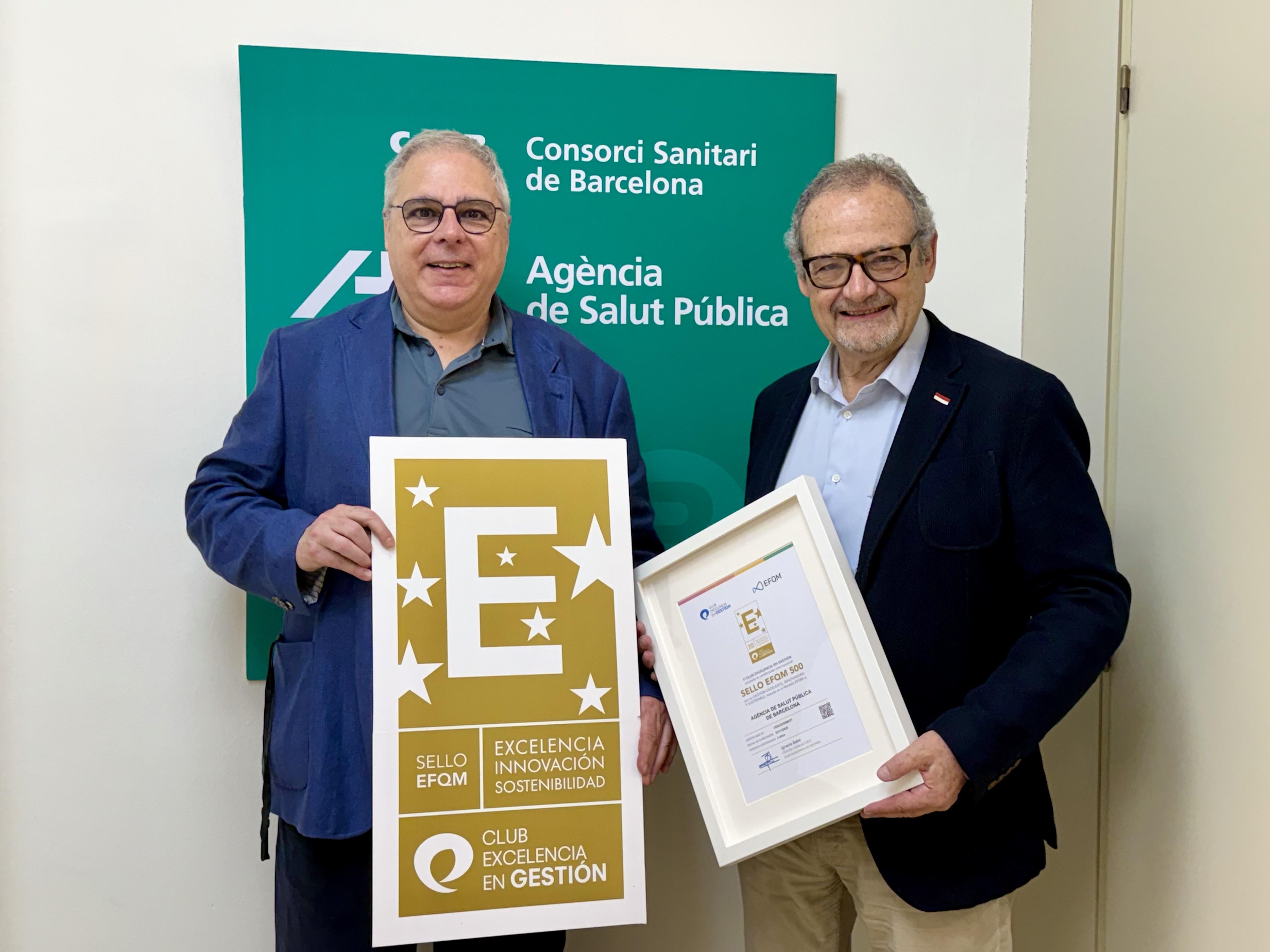 Entrega Sello EFQM 500 ASPB_2026