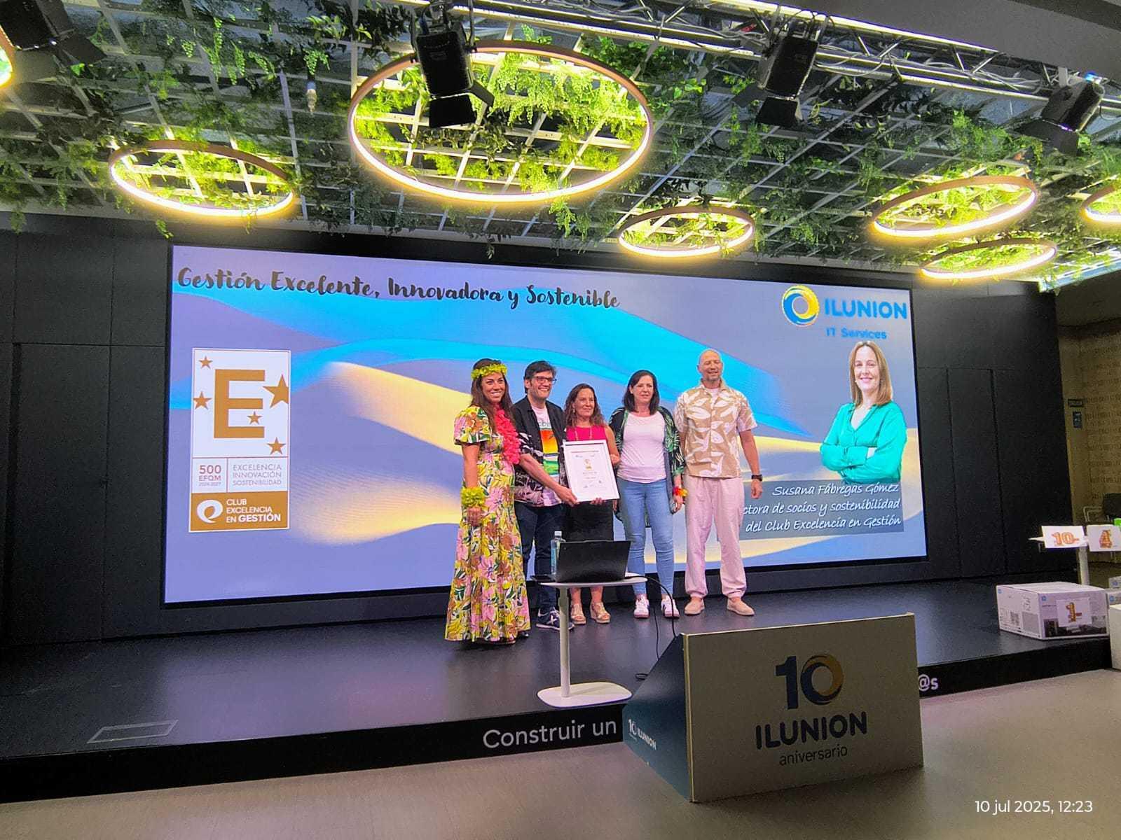 Entrega Sello EFQM Ilunion It Services 2025