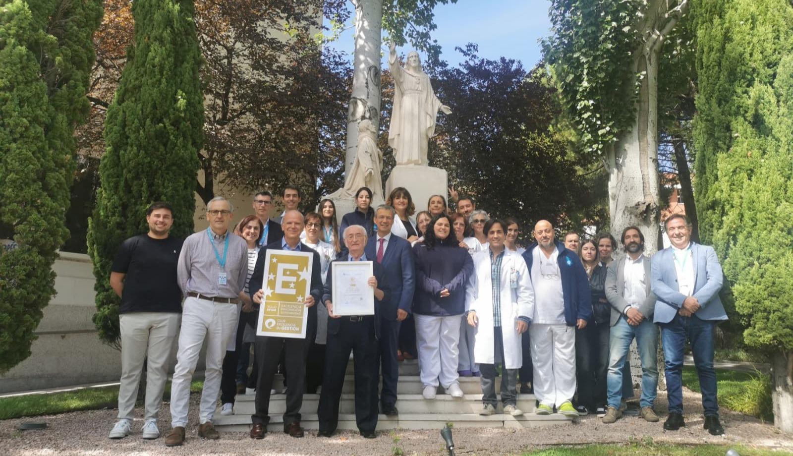 La Clínica Nuestra Señora de la Paz renueva el Sello EFQM 500 2