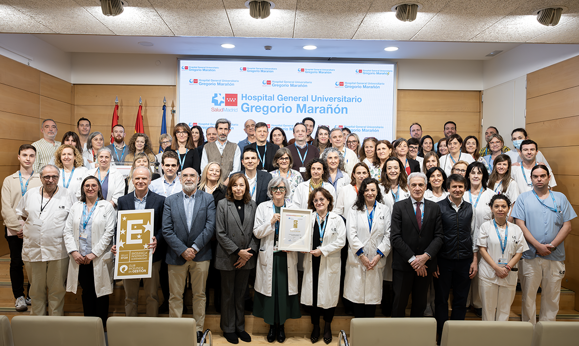 Sello EFQM 600 Hospital Gregorio Marañón