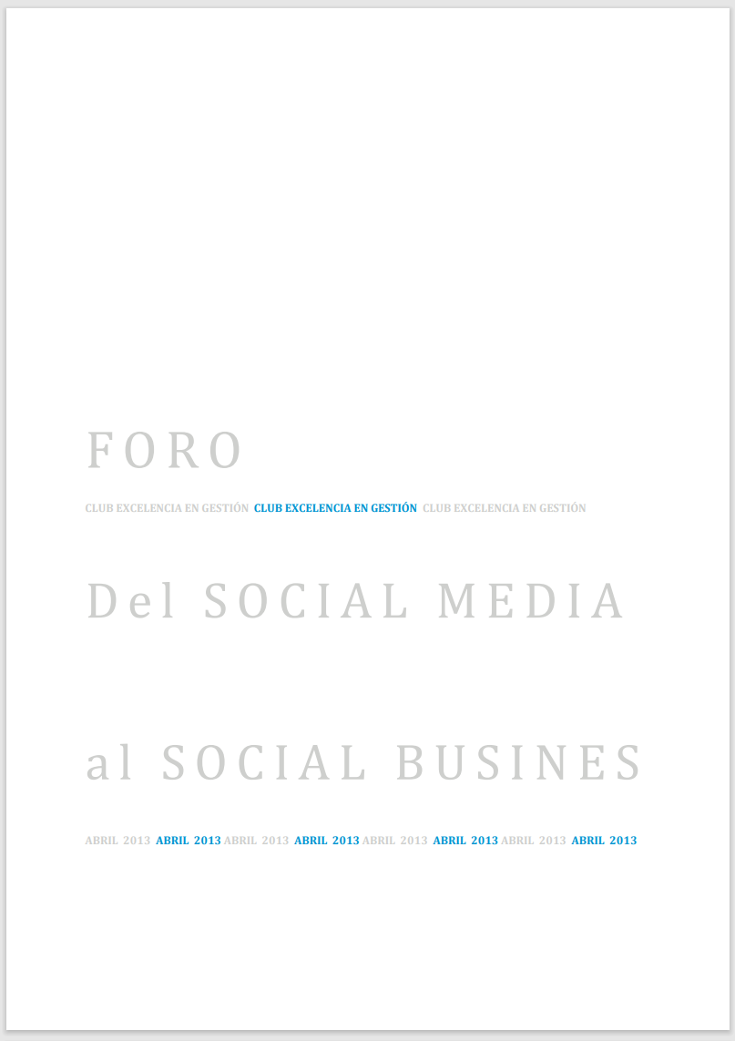 Foro Del Social Media 2013