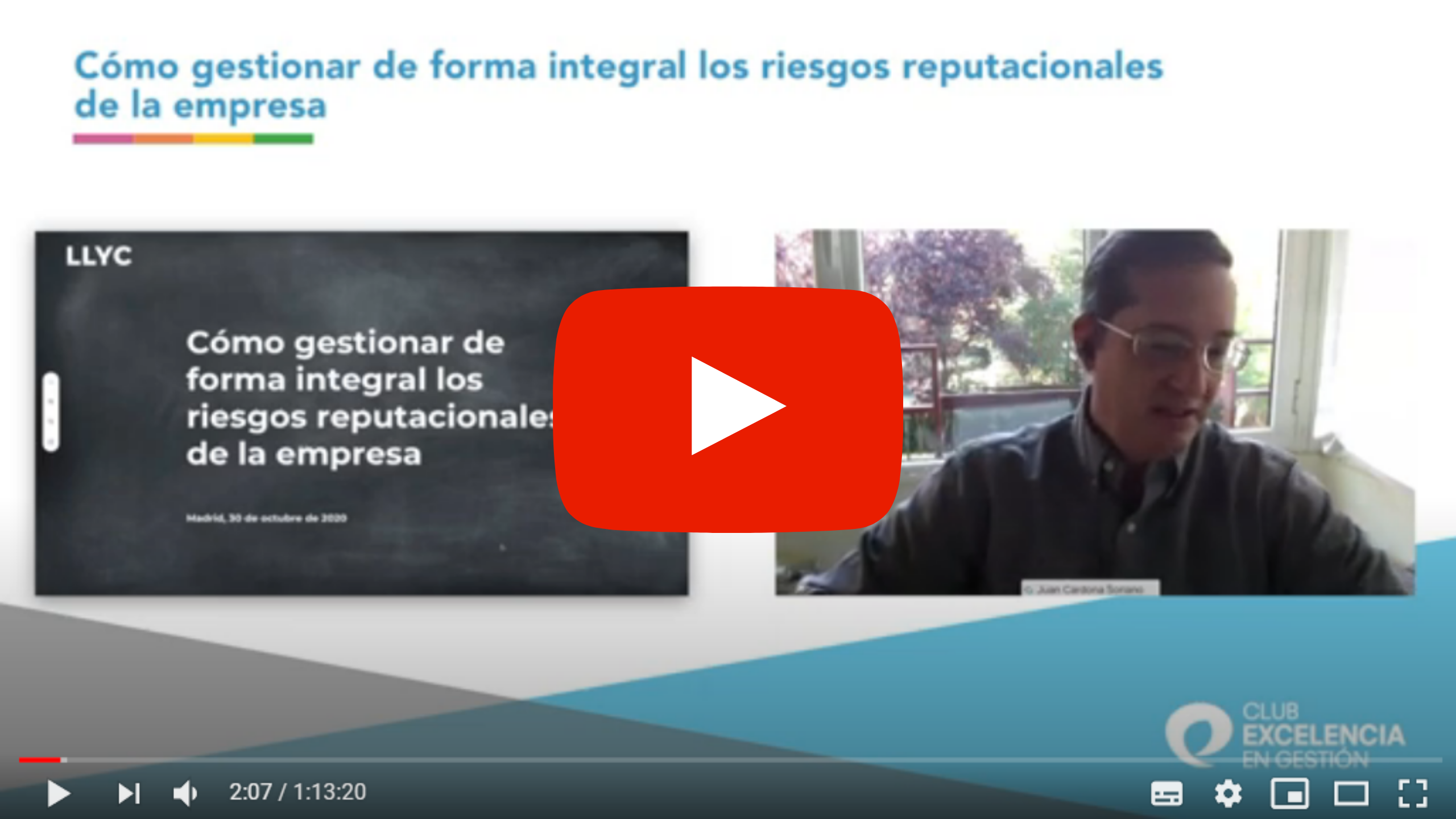 grabación- Webinar Cómo gestionar de forma integral los riesgos reputacionales de la empresa