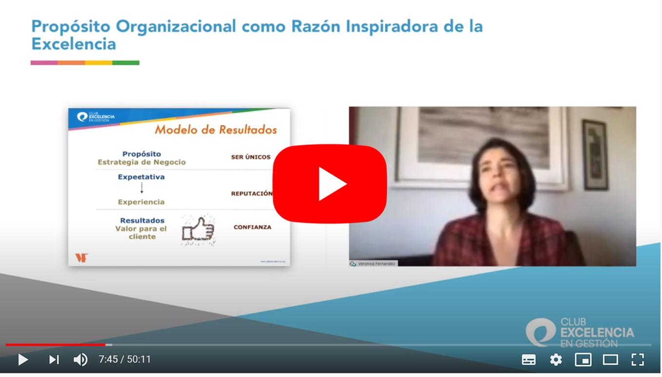 Grabación Webinar: Propósito Organizacional como razón inspiradora de la excelencia