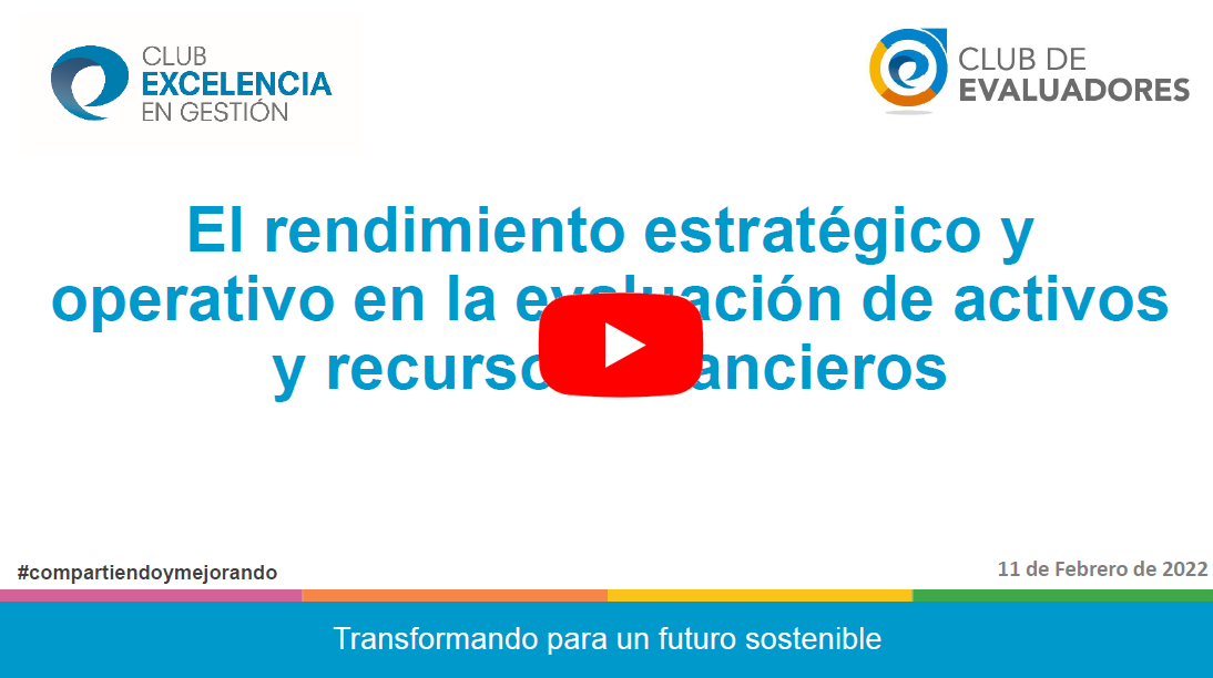 Webinar CEv. El rendimiento estratégico y operativo en la evaluación de activos y recursos financieros