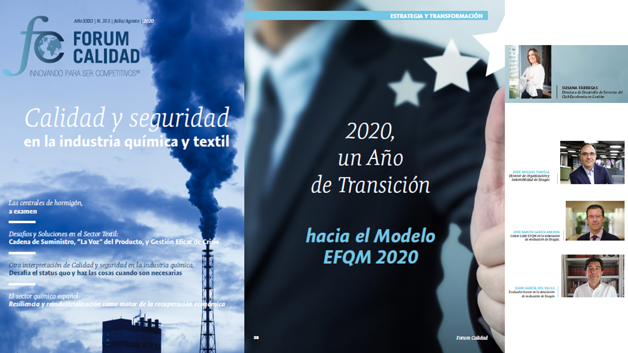 img artículo Forum Calidad 2020, un Año de Transición hacia el Modelo EFQM 2020