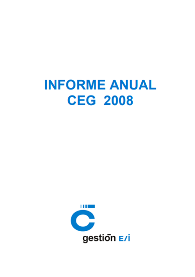 Informe Anual Club Excelencia en Gestión 2008
