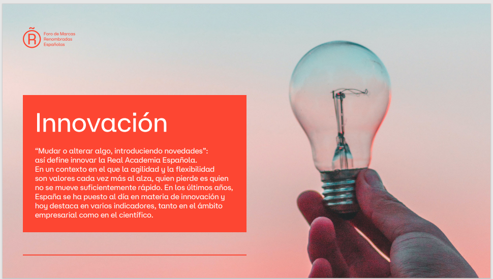 Innovación. Foro de Marcas