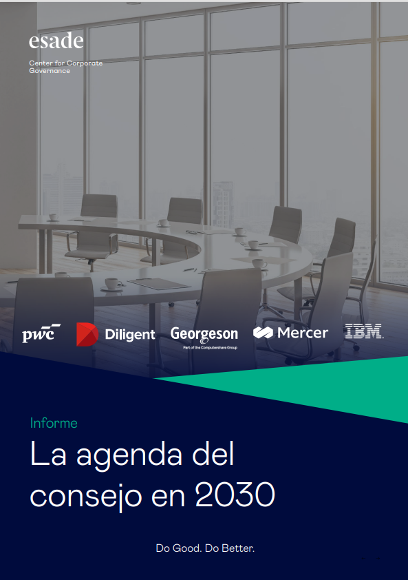 La agenda de consejo en 2030