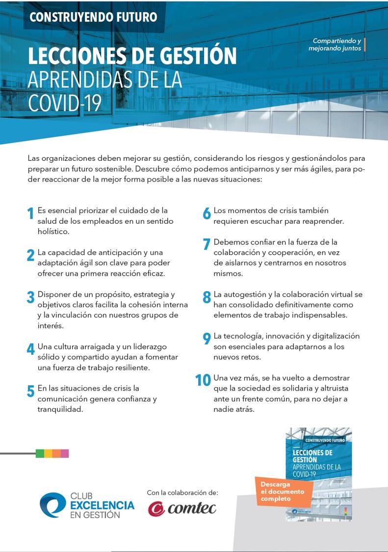 Lecciones de gestión aprendidas de la COVID-19 - RESUMEN