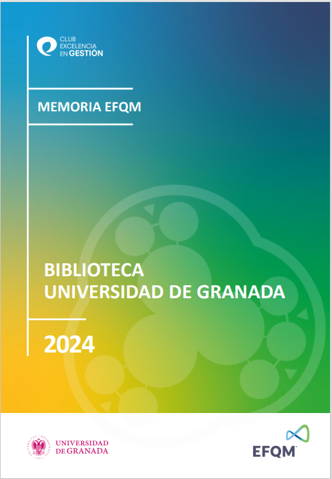 Portada biblioteca Universidad de Granada Memoria EFQM 2024