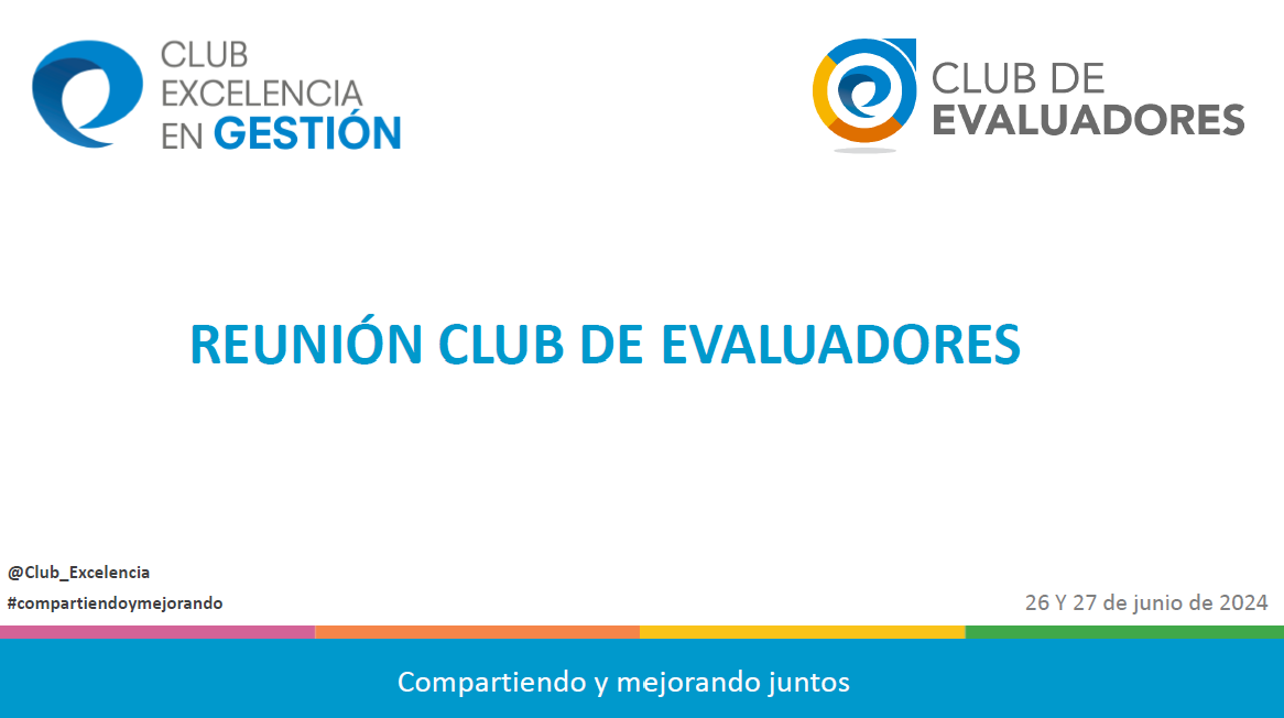 Reunión Club de Evaluadores (junio 2024)