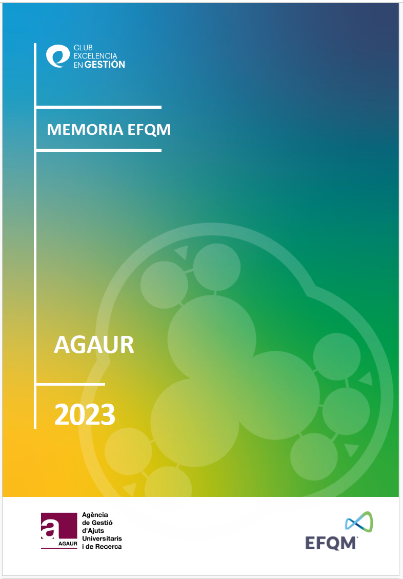 Portada AGAUR 2023