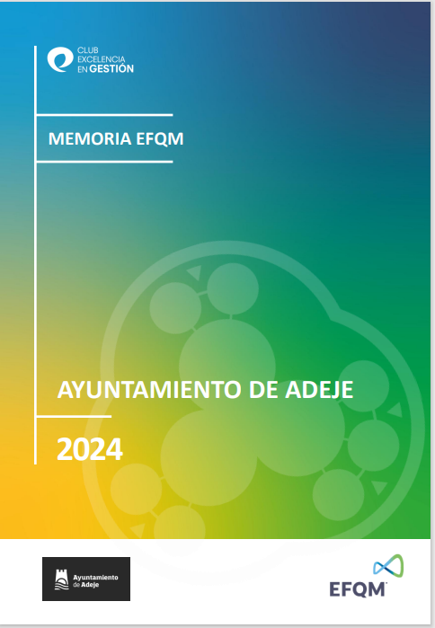 Portada Ayuntamiento de Adeje Memoria EFQM