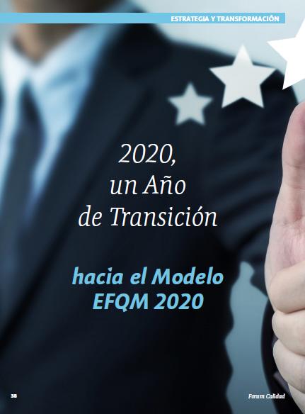 portada artículo Forum Calidad 2020, un Año de Transición hacia el Modelo EFQM 2020
