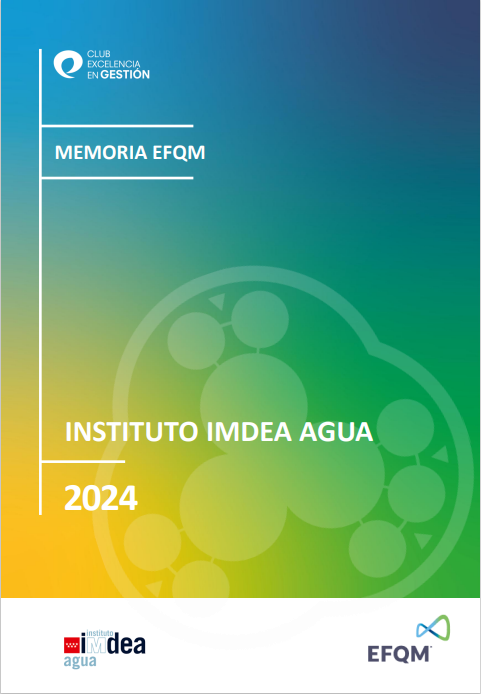 Portada IMDEA AGUA Memoria EFQM
