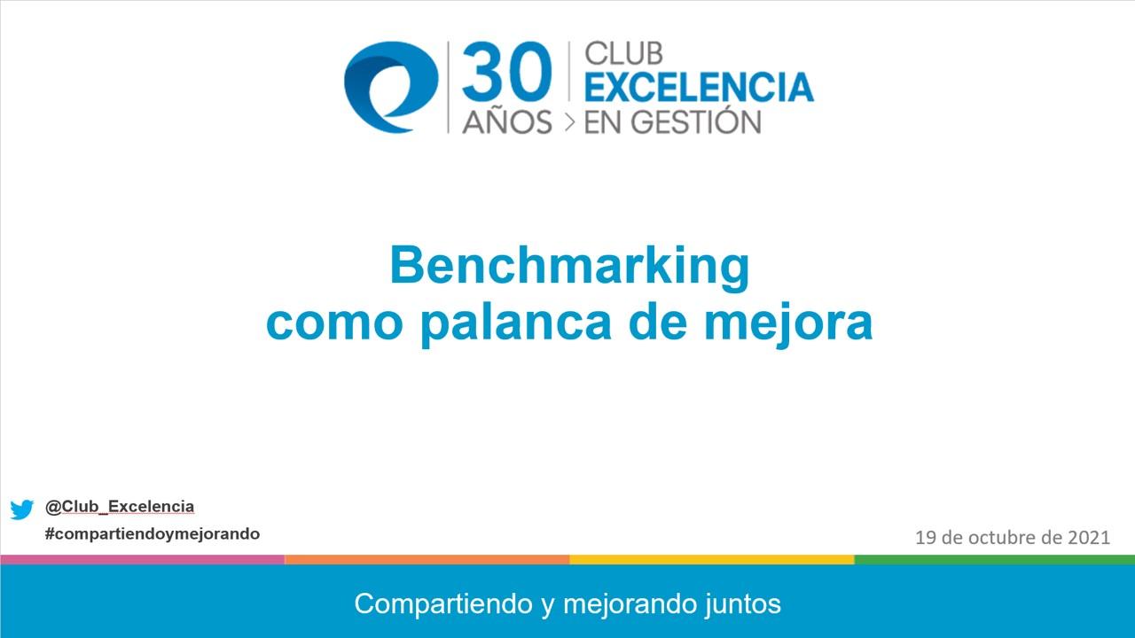 Presentación Benchmarking como palanca de mejora