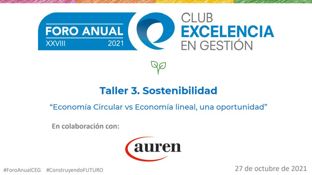 Portada Presentación Taller Economía Circular