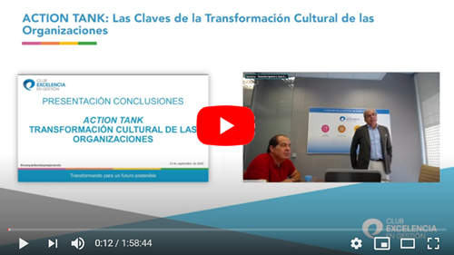 Action Tank Transformación Cultural de las Organizaciones. Conclusiones (1ª edición)